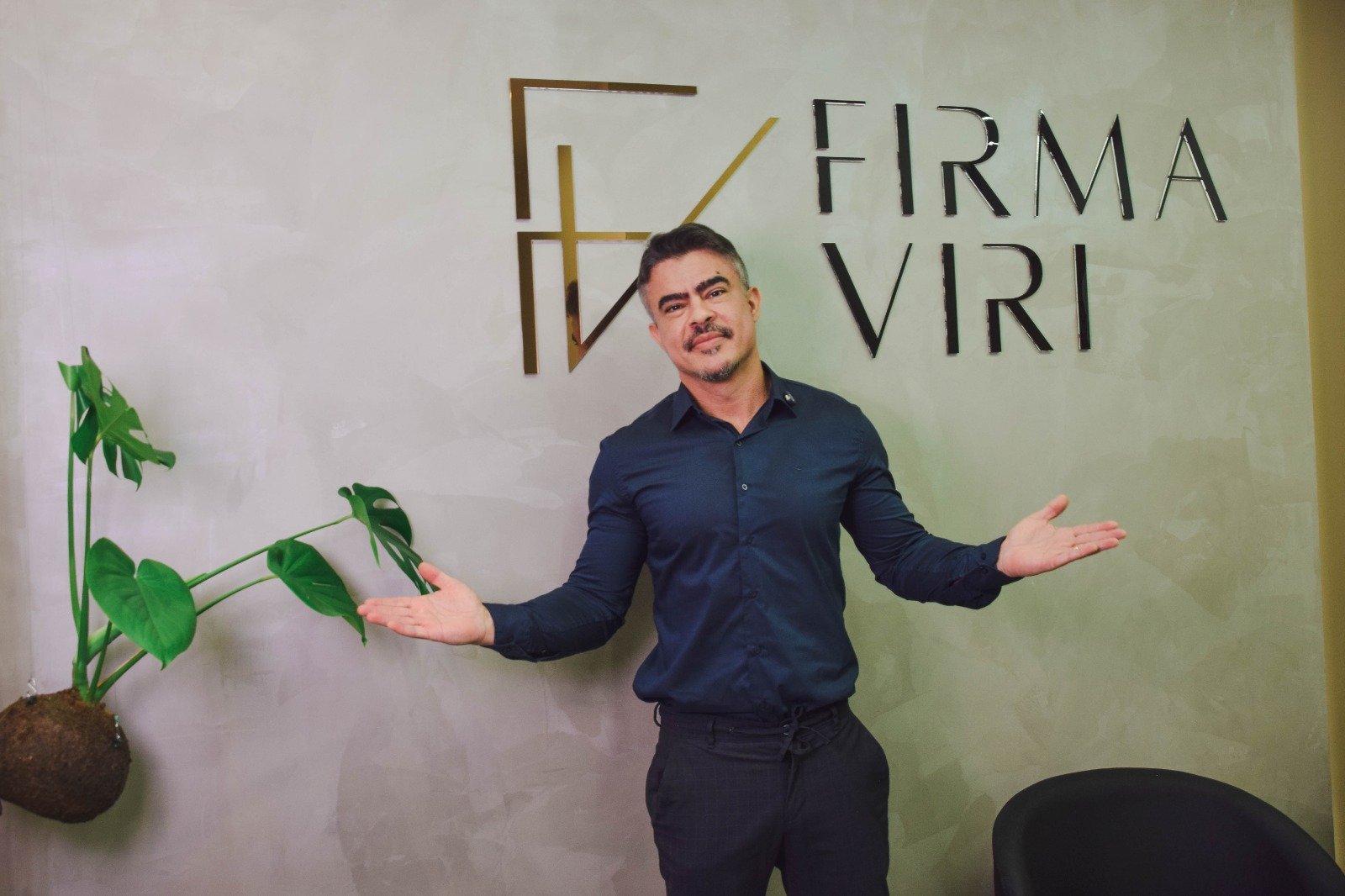 Recepção do consultório Firma Viri